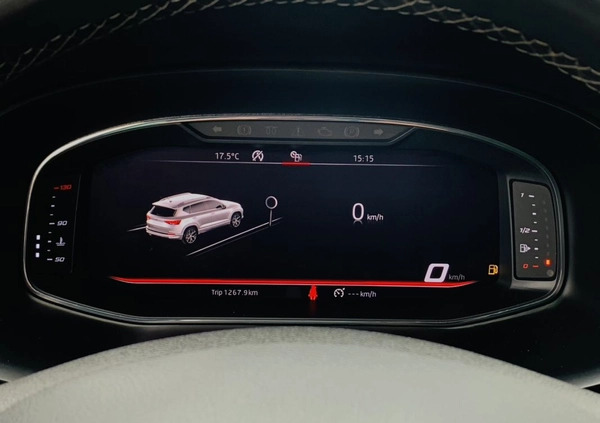 Seat Ateca cena 68900 przebieg: 155000, rok produkcji 2019 z Miłakowo małe 781